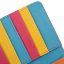 Ladies Womens Envelope Leather Wallet Button Clutch Purse Long Handbag Card J4H9