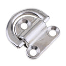 316 Stainless Steel Folding Pad Eye, 1.8" wide 5/16" ring for Boat