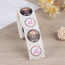 500Pcs/roll Floral Thank You Stickers seal label scrapbooking Xmas New Year Gif@