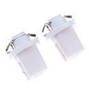 10pcs T5 B8.5D 5050 SMD LED Car Auto Instrument Dashboard Light Bulbs White