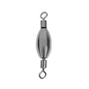 20pcs Fishing Sinker Swivels Barrel Swivels Connectors 0.5/0.3