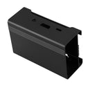 Black Aluminum Alloy Case Shell Enclosure Box w/ Cooling Fan for Raspberry
