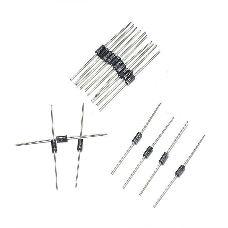 Whosale 100PCS 1A 1000V Diode 1N4007 IN4007 DO-41 Rectifie Diodes Kit Useful