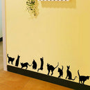 Cats Wall Stickers Art Decals Mural  Decor Home Room DIY Decoration