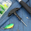Winter Outdoor Metal Screw Fixed Nail Ice Fishing Auger Spiral Drill Rod