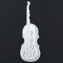 Metal Stencil Cutting Die Violin for DIY Scrapbooking Craft Embossing Decor