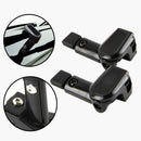 2pcs Spoiler Car Windshield For Left Hand Easy Install Styling Black Wiper Stand