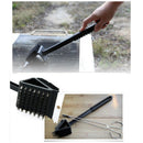 3in1 BBQ Cleaner Copper Wire BBQ Grill Brush Stainless Steel Long Handle Ba
