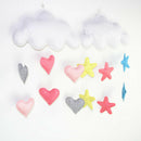 Lovely Cloud Tent Wall Hanging Decor Toys Kids Room Decoration Photo Props  B2T3