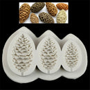 Pine cones Silicone Mold Fondant Mold Cake Decorating Tools Chocolate MouldJ,a