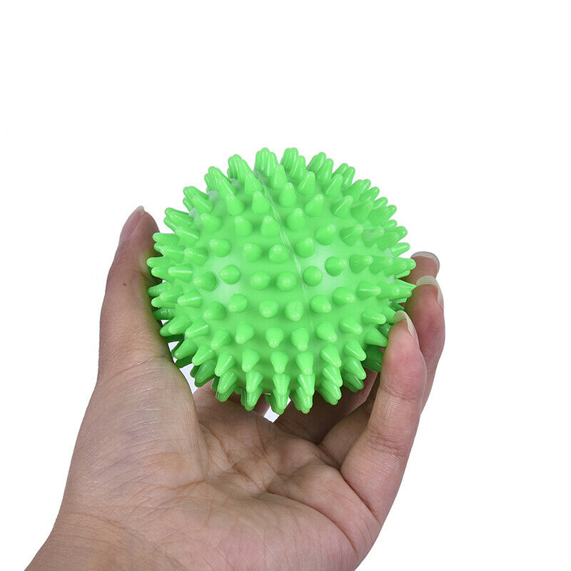 7CM Yoga Massage Ball Spikey Gym Balls Spiky Trigger Point Stress ReliefB Bj