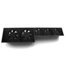 Black Super USB Cooling Fan Cooler 5-Fan for Playstation 4 PS4 Gaming Console