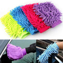 Easy Microfiber Car Kitchen Household Wash Washing Cleaning Glove Mit  JR