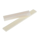 Cattle Bone Blank Saddle+Unslotted Nut Set For Handmade DIY Guitar