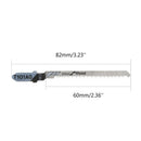5 x T101AO HCS T-Shank Jigsaw Blades Curve Cutting Tool Kits For Plastic Wood