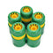 5Pcs 34Mm 1/2 Inch Hose Pipe Fitting Set Quick Yellow Water Connector Adapt
