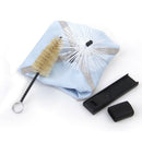 Saxophone Sax Care 4pcs Kit Pull Through Cleaner Swab Cloth Brush Reed Guard
