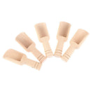 5Pcs Mini Wooden Scoops Bath Salt Spoon Candy Flour Spoon Scoops Kitchen Ute Nw