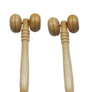 Wooden Roller Health Massager Reflexology Face Body Stress Relief Relax Spa MO