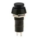 12V On/Off Latching Push Button Switch Locking Car Dashboard Dash Boat Black