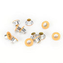 100pcs 4mm Scrapbook Eyelet Random Mixed Color Metal eyelets For DIY cloth B BX