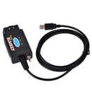 USB FTDI Chip ELM327 For MS-CAN HS-CAN Mazda Diagnostic Scanner T!oP Hn