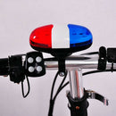 Bicycle Bell 6 LED 4 Tone Bicycle Horn Bike Call LED Motorcycle Police Light Bj