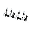 1 Pair 68KG Capacity Rope Ratchet Hanger for Grow Light Reflector Hanger