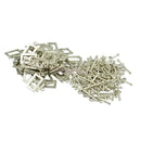 50 Sets Bracelet Anklet Clasp Connector Rectangle Toggle Bar Clasps Craft