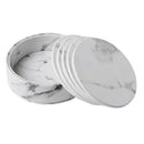 Creative Leather Marble Coaster Drink Coffee Cup Mat Tea Mat F9Z4
