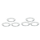 3x 35cm Metal Wire Wreath Frame Rings Form Flowers/Memorial DIY Crafts