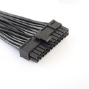 30cm 24 Pin Triple PSU Power Supply Extension Cable for Computer ATX Mining