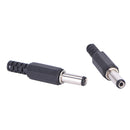 10pcs 5.5x2.1mm DC Male Jack Plug Adapter Connector DIY Components ES
