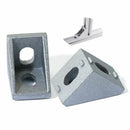 50pcs 2020 Slot6 Corner Angle L Brackets Connector Fasten connector Aluminu