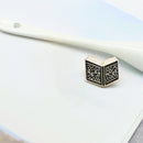 Fashion Cartoon Brooches Reading Book Badges Jacket Clothing Pins (Style 1) A