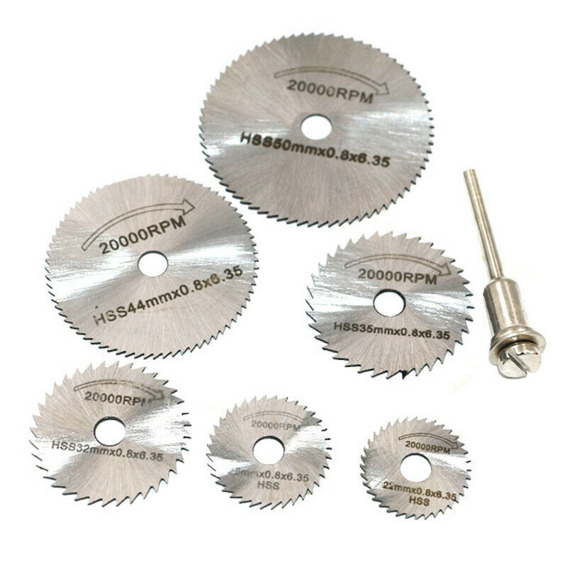 1 set HSS cutting discs wood plastic Copper and aluminum soft metal Small S