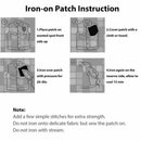10Pcs Thermal Sticky Iron On Mending Patches Jeans Bag Hat Repair Decor Des