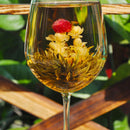 Hot Stylish Special Balls Handmade Blooming Flower Green Tea Gift Pop