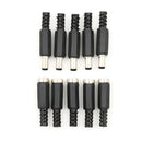 10pcs 5.5x2.1mm DC Power Female Plug Jack+Male Plug Jack Connector Socket ES