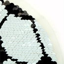 Football Reversible Change color Sequins Sew On Patches DIY Applique Crafts FT