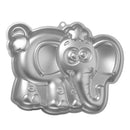Aluminum elephant shaped cake mold H7B1