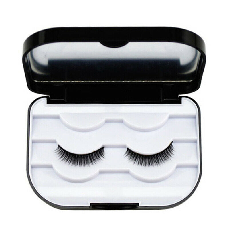 Makeup False Eyelashes Storage Organizer Box Travel Lashes Holder Case ContS Ew