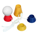 4 IN1 Golf Rubber Tees Winter Tee Set 33mm Golf Training Kit Enthusiasm Pro M9W2