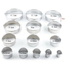 14Pcs/Set Round Cookie Biscuit Cutter Set Stainless Steel Mousse Cake Ring