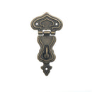 Retro Style Bronze Tone Heart Shape Jewelry Box Latch Lock Zinc Alloy Bronze _3C