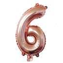 10pcs / Set Balloon Big 0-9 Number Foil Balloons Birthday Party Event Decor Lot