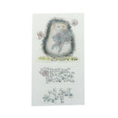 Hedgehog Happy Birthday Rubber Stamp Seal Scrapbooking Photo Album Decor  LJ