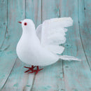 5 Packs of Realistic Feathered Pigeon Doves Animal Birds Ornament Decoration