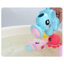 Cartoon Elephant Baby Infant Shower Water Pot Kids Shampoo Cup Bathing Toys
