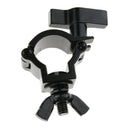 Heavy Duty Aluminum Stage Light Hook Clamp 75kg DIY Black